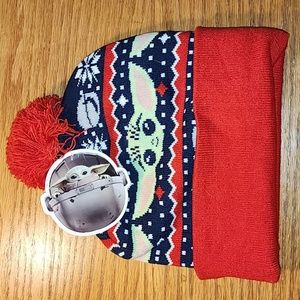 STARS WARS "BABY YODA" WINTER HAT